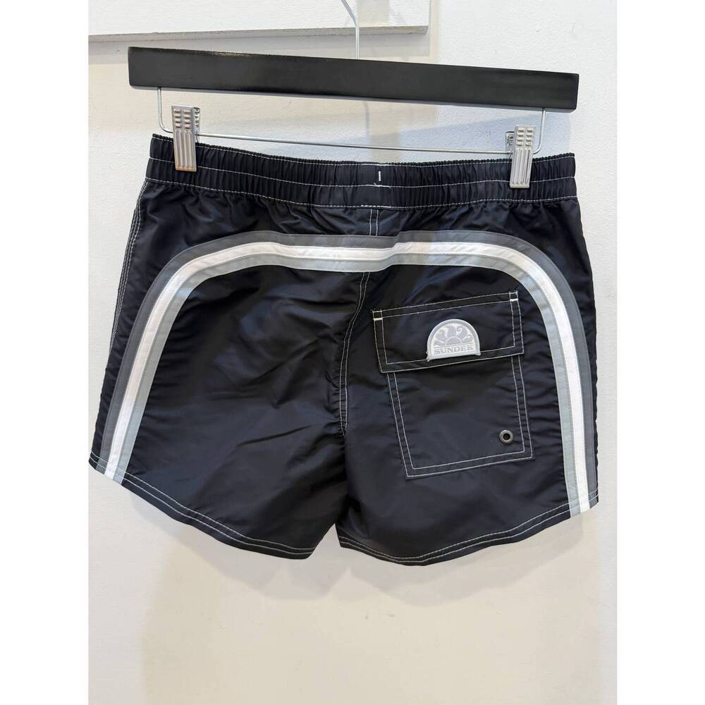 NEW SUNDEK women's coast coverup swim short in black 37